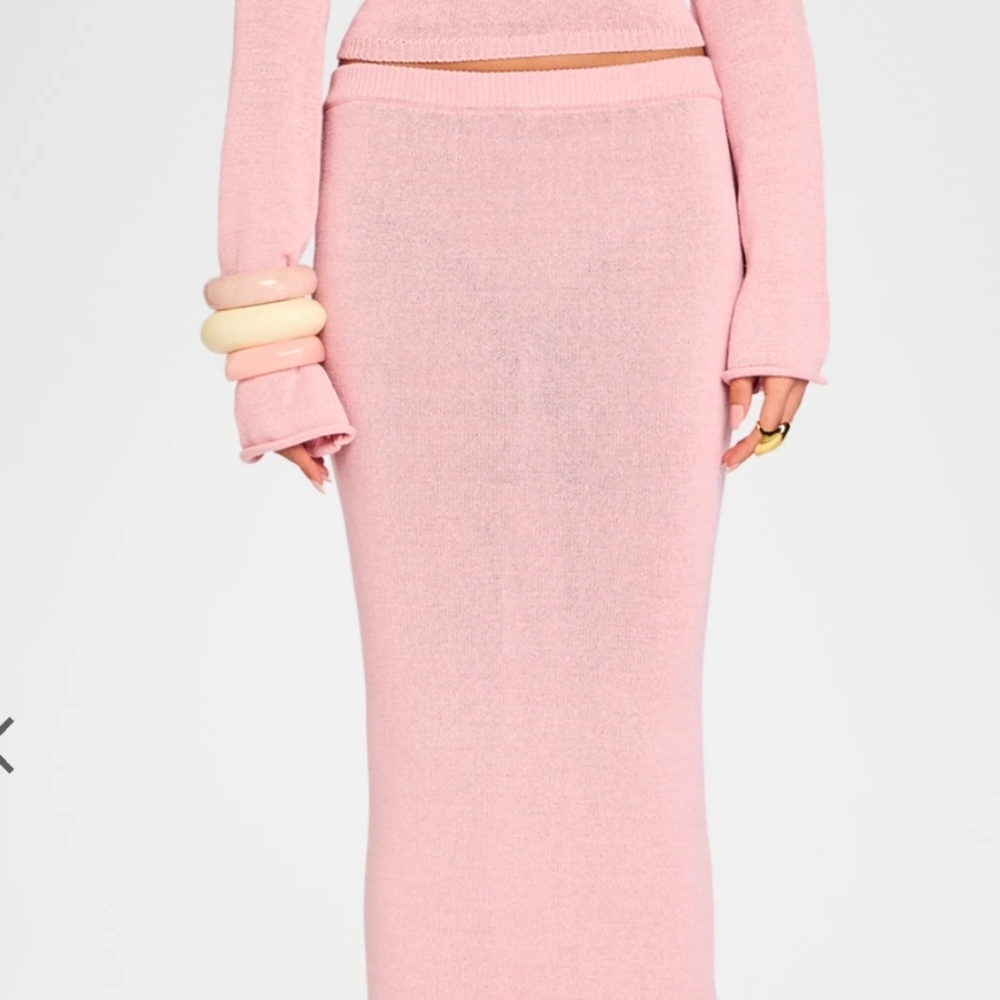 SEROYA Kora Knit Maxi Skirt